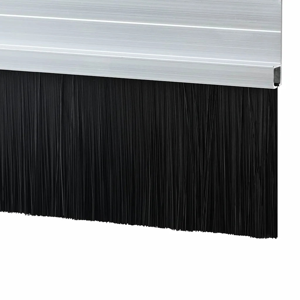 Spazzole per porte autoadesive 2 pz Argento 100 cm CFW7731830