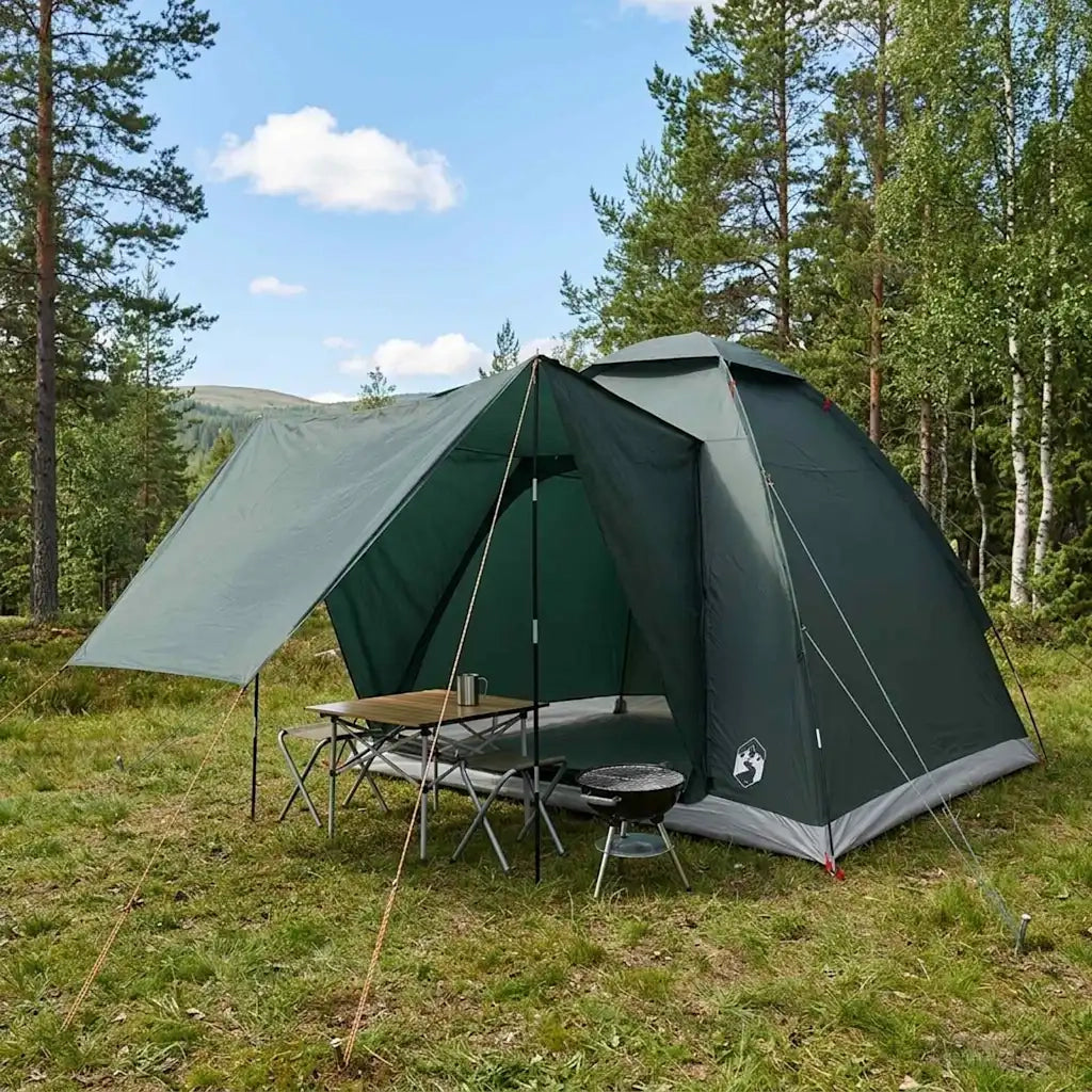 Tenda da campeggio con tetto Verde militare 190 x 140 x 105 cm 42028645