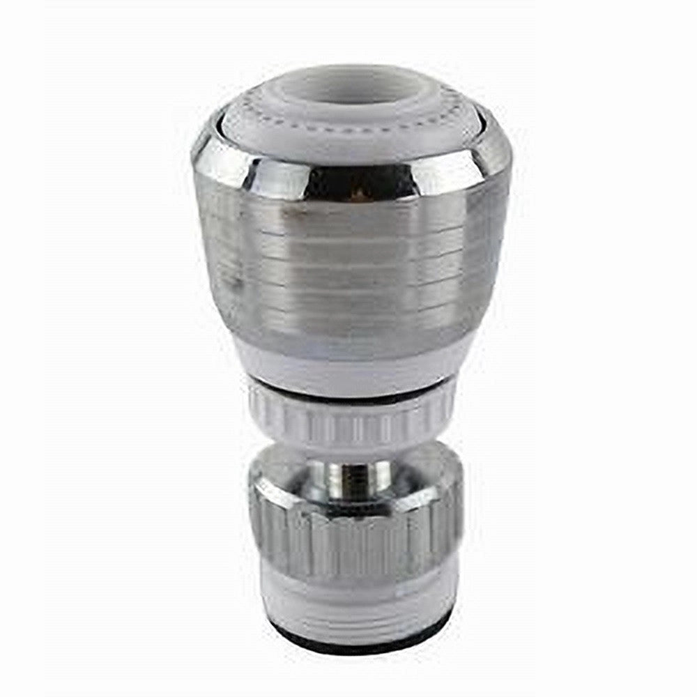 Trade Shop - Aeratore Rompigetto Per Lavello Rubinetto Cucina Cromato Filtro Snodato 69265 -