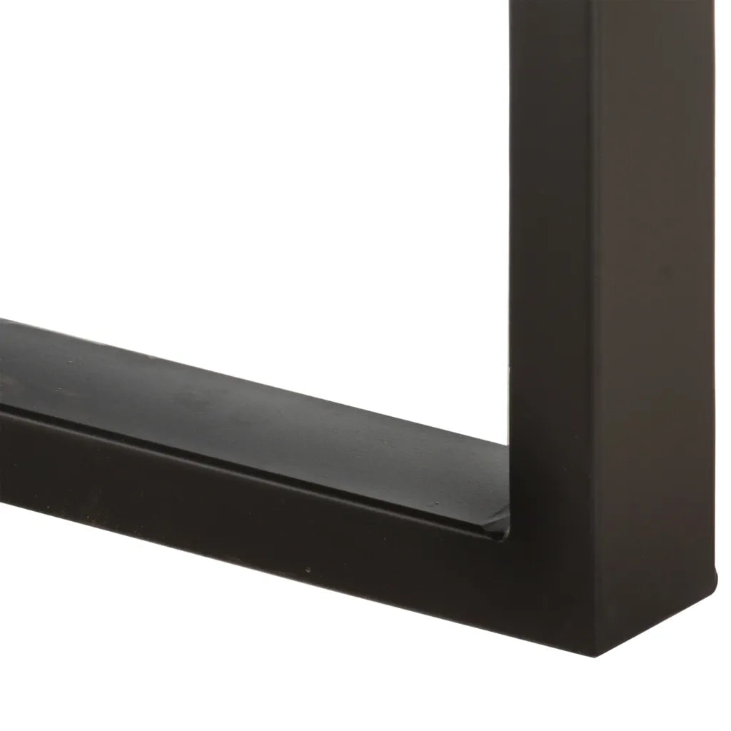Panca 160 cm in Legno Massello di Mango e Acciaio 286461