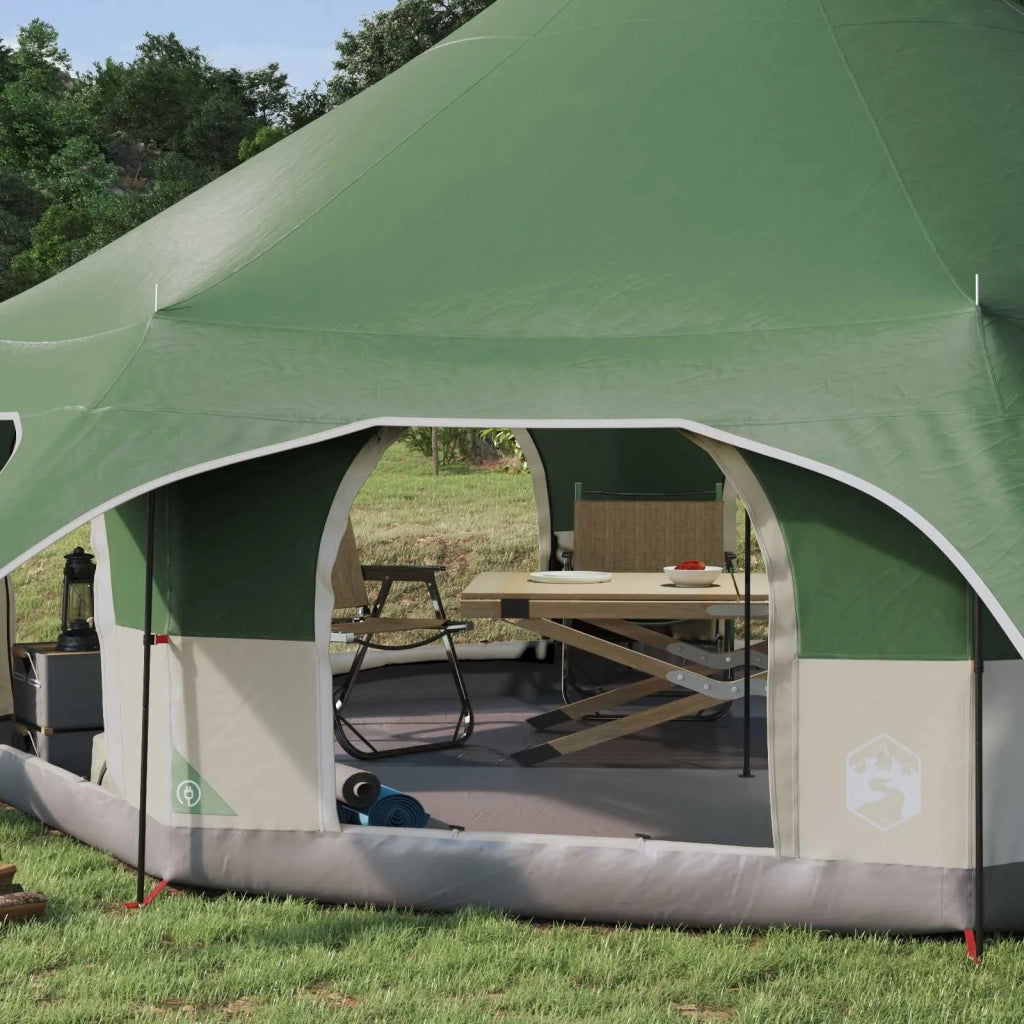 Tenda Familiare-Tenda da campeggio Verde 10 persone