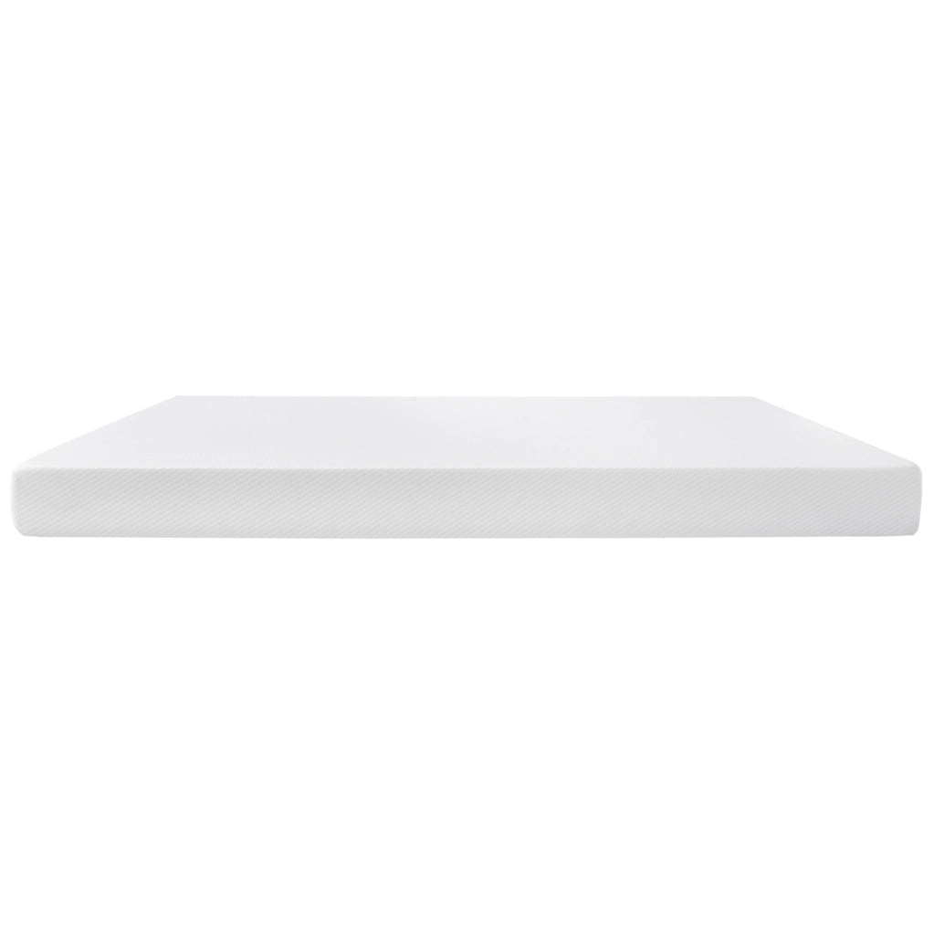 Materasso 90x200 cm in schiuma bianca H3 ergonomico, traspirante e con maniglie