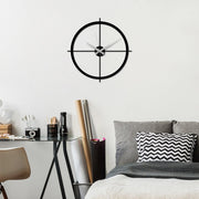 Moretoha, Quadro Materiale Struttura in Metallo, 49x49h cm Nero