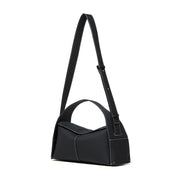 Borsa da donna in vera pelle nera