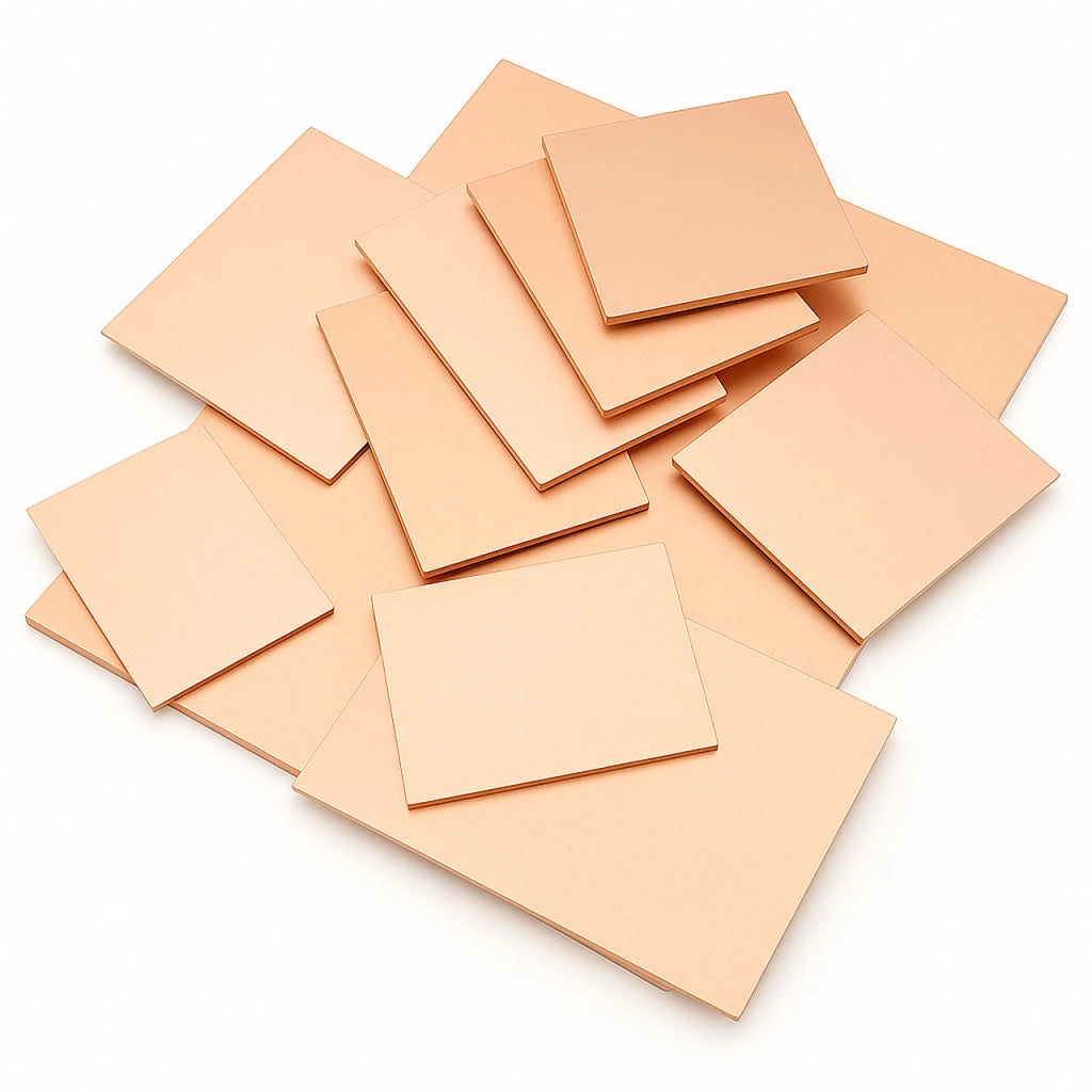 Laminato Universale FR4 50x60cm 2mm – Rame su Entrambi i Lati | PCB Doppia Faccia | Progettazione Circuiti Stampati