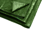 Utilia TELO OCCHIELLATO MULTIUSO IN POLIETILENE  Col. Verde mt. 5x6