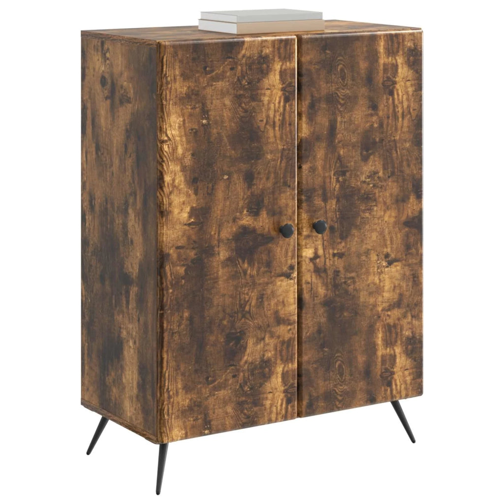 Credenza Rovere Fumo 66 x 34,5 x 90 cm Legno ingegnerizzato