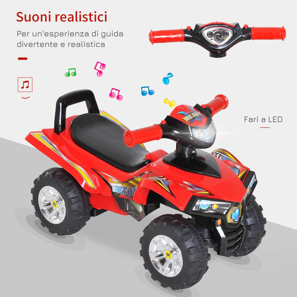 Casetta Giocattolo per Bambini con Luci e Musica ¨C Zephmum ¨C Rosso 60x38x42 cm