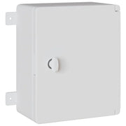 Armadio elettrico multiuso moderno 47 x 20 x 60 cm per uso interno/esterno plastica grigia 02_0058193