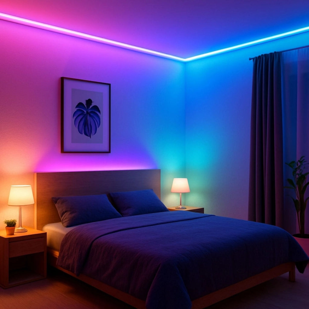 50 Metri Striscia LED COB RGB Neon 9W/m 600 lm IP65 220V 180° CRI 80
