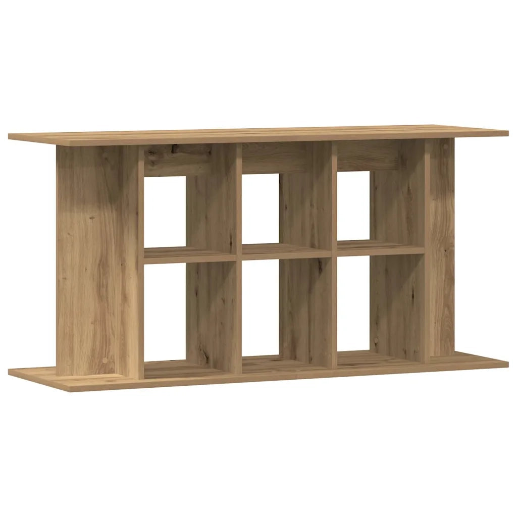 Supporto per acquario artigianale in rovere 120x40x60 cm in legno ingegnerizzato 857277