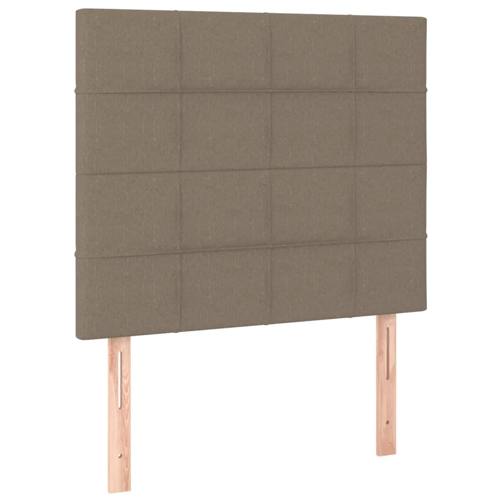 Giroletto a Molle con Materasso Tortora 120x200 cm in Tessuto 3136585