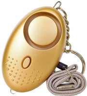 Alarme Personale - Chiave da Parete con Funzione Allarme - con Torcia LED - Altoparlante Mini 130 dB Alarme di Autodifesa - Set di Suoni per la Sicurezza - Notturno - per Donne Ragazze Bambini Anziani Studenti