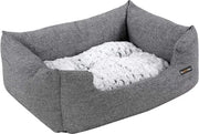 Cuscino Reversibile Culla per Cani - Base Antiscivolo - 60x50x20cm - PGW22G