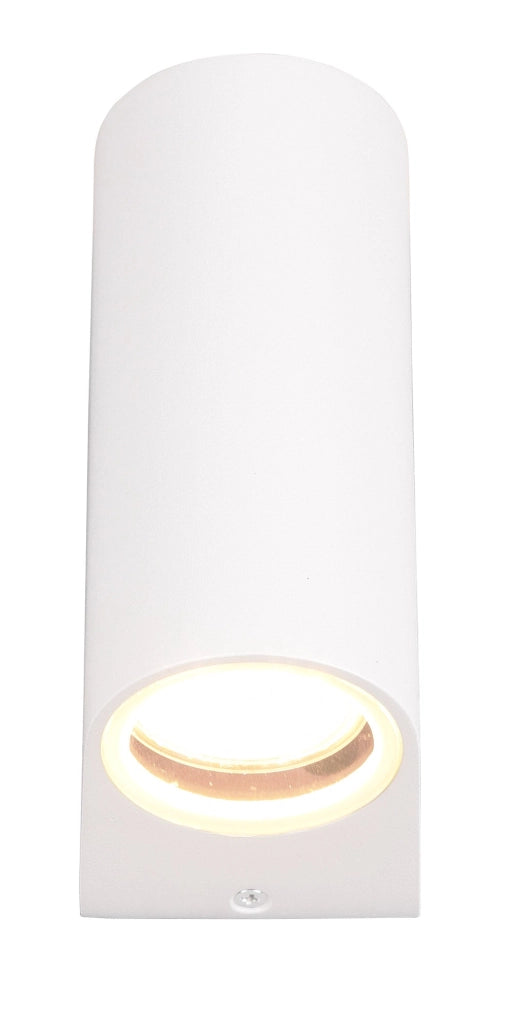 Applique da Esterno Attacco GU10 in Alluminio Pressofuso Bianco Opaco