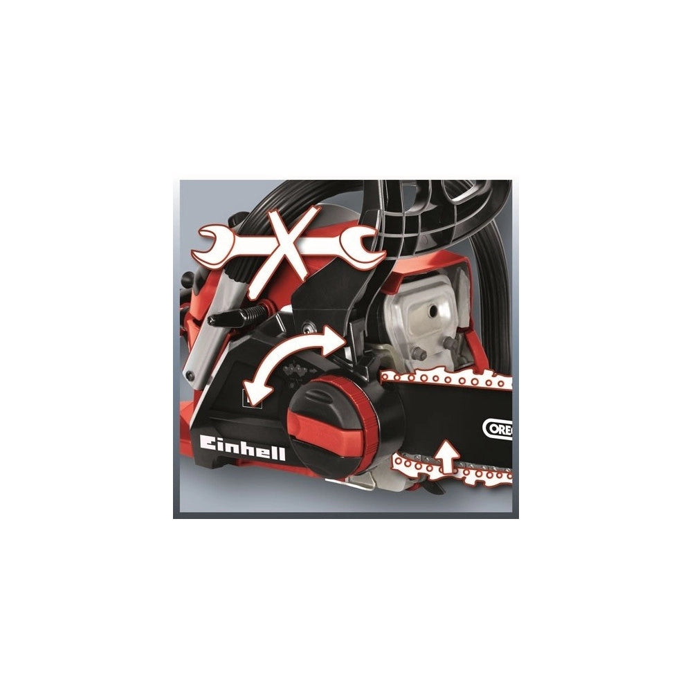 Trade Shop - Motosega Einhel Gc-pc 1335 I Tc Barra 35 Cm Motore A Scoppio 41 Cc -