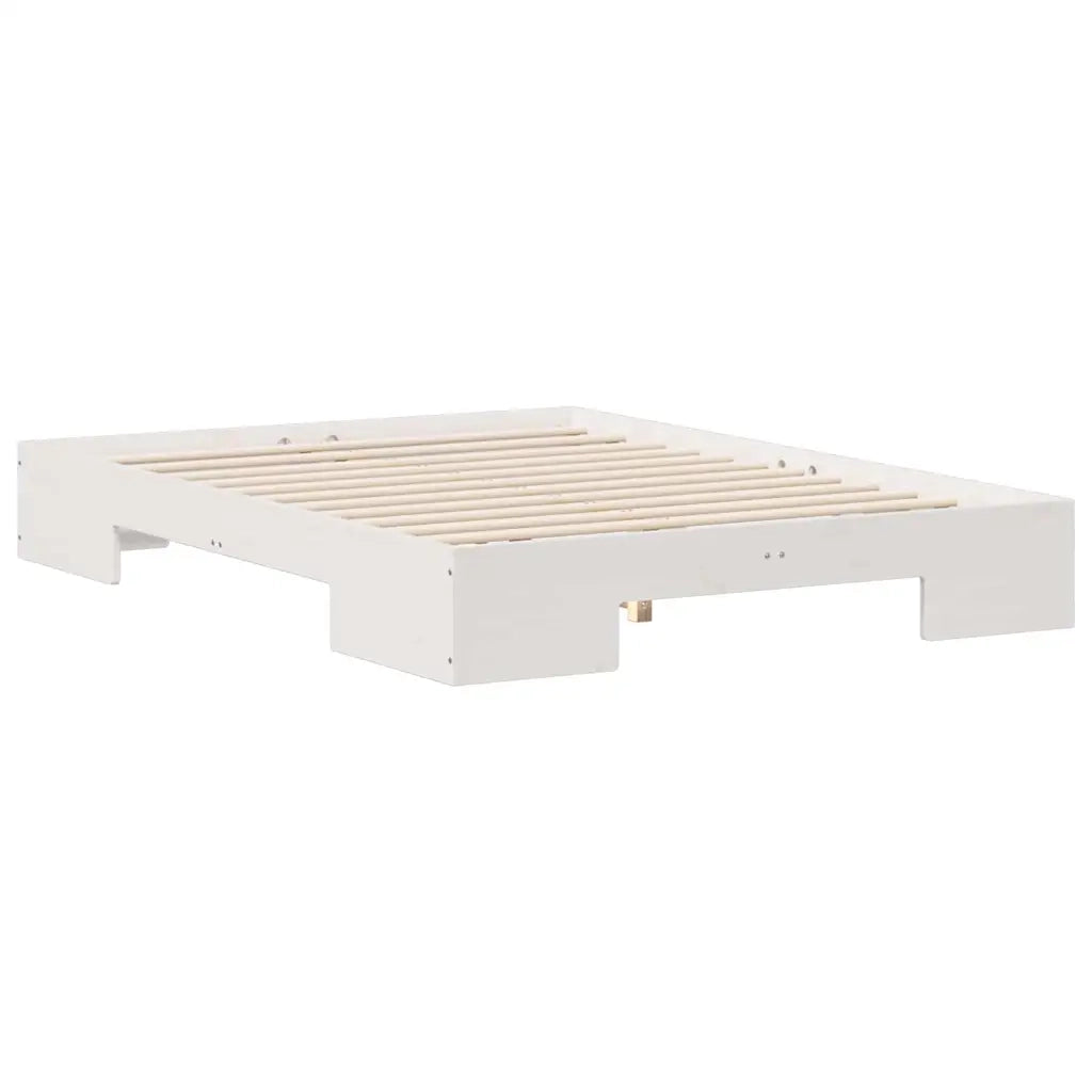 Struttura del letto-Giroletto-Rete del Letto Bianco 140 x 190 cm