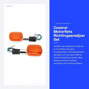 Set di Indicatore di Direzione per Motocicletta - 2 pezzi - Alta Qualità ABS e Alluminio - Per Honda Magna - Illuminazione di Segnalazione Duratura - Stile Veloce e Robusto - Codice Prodotto: - Modello: - Caratteristiche tecniche:
