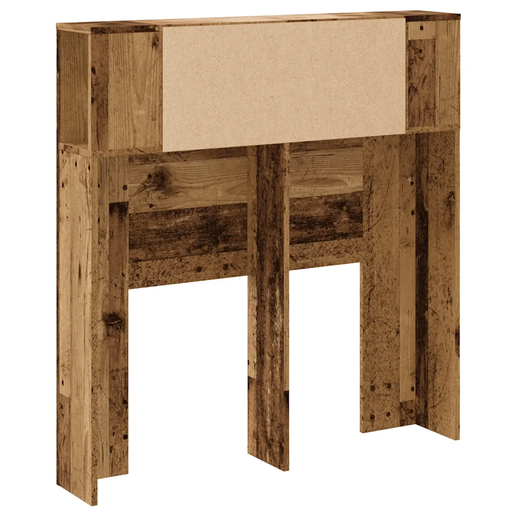 vidaXL Testiera con Contenitore Legno 100x18,5x102,5 cm in Multistrato