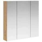 Mobiletto per specchio da Bagno | Armadio da bagno Rovere Artigianale