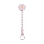 Porta succhietto chicco 00040841100000 clip con catenella rosa