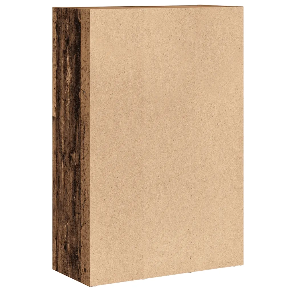 Libreria-Credenza-Armadietto Portaoggetti Legno Antico 66x30x98 cm Legno Multistrato