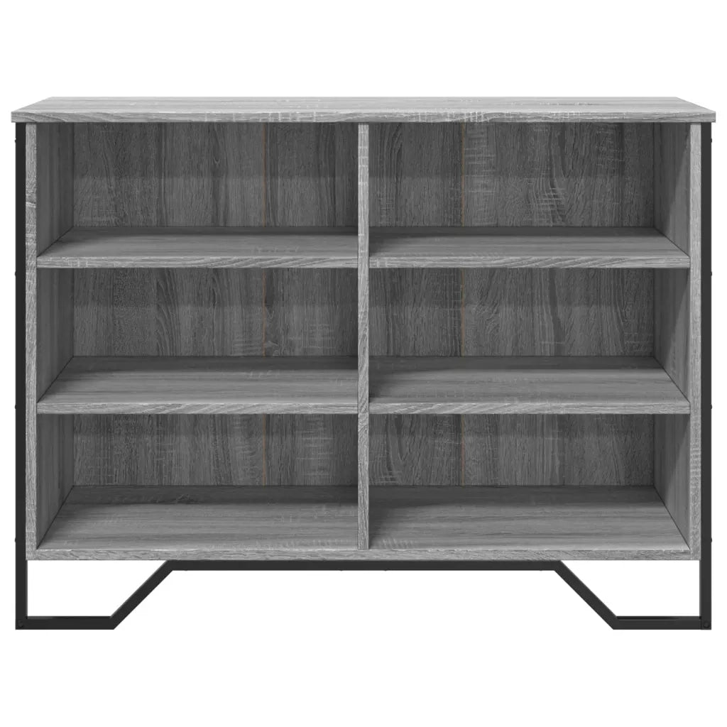 Credenza Grigio Sonoma 101x35,5x74,5 cm in Legno Multistrato 848557