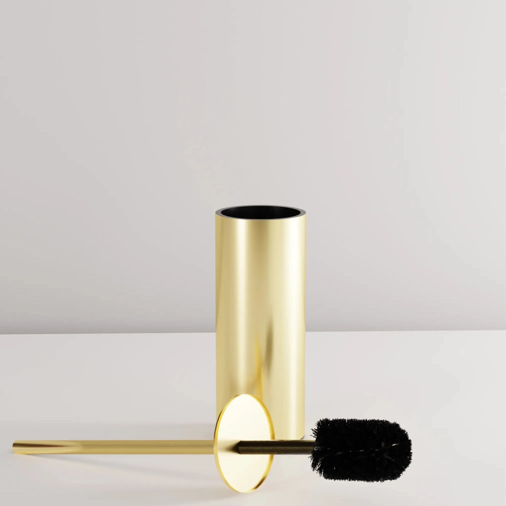 Spazzola Per Wc Mettalico B106 Brush Gold