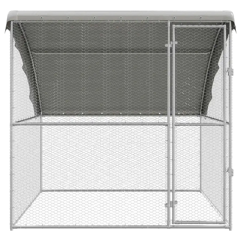 Gabbia per polli Argento 2 x 2 x 2 m Acciaio zincato