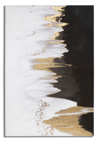 Stampa Dipinta Halfy 80x3x120 cm in Legno e Tessuto