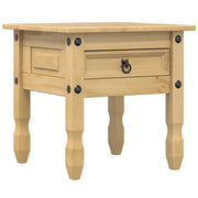 Tavolino | Tavolo laterale Corona 50x50x50 cm in Legno Massello di Pino