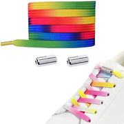 Viti elastiche - Capsule metalliche - Chiusura rapida - Viti piatte - Adatte per bambini/adulti - Comfortevole forma aderente - Viti per scarpe