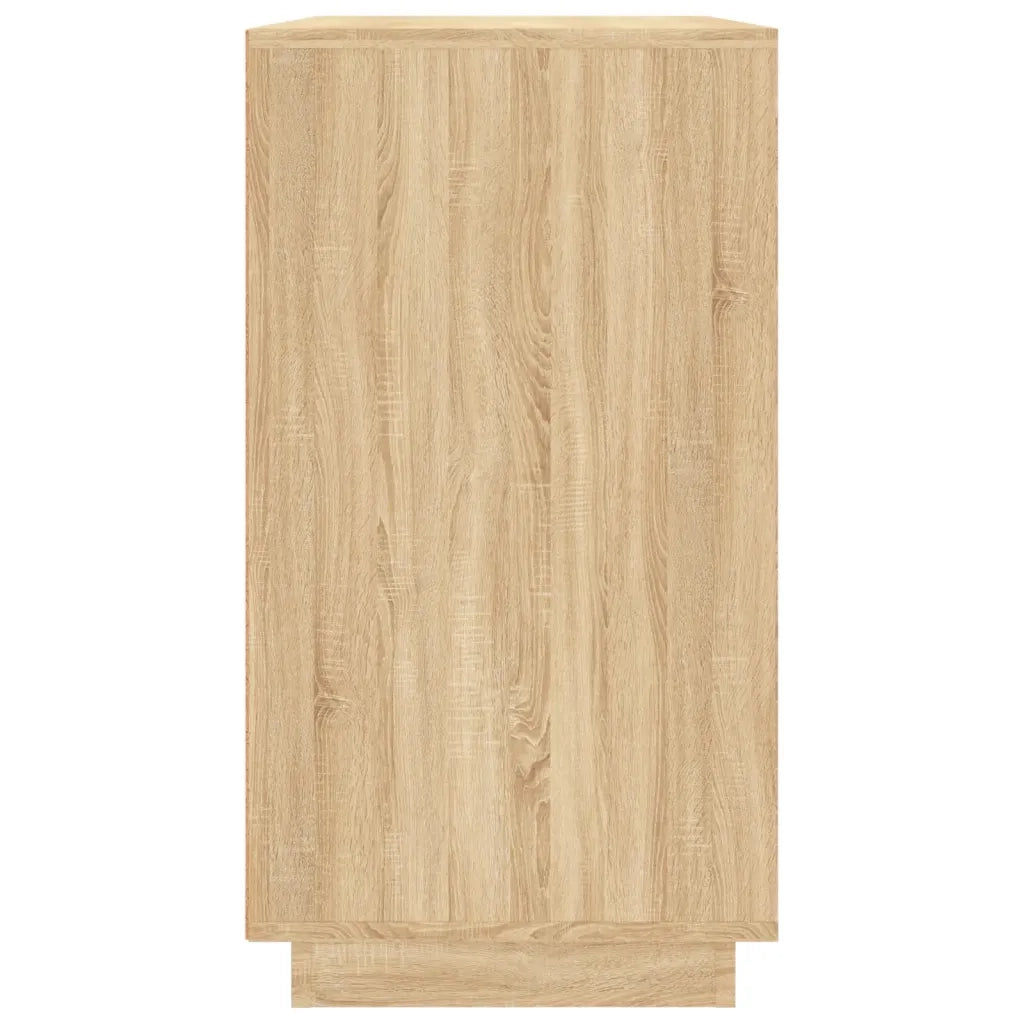 Credenza-Buffet-Armadio da cucina Rovere Sonoma 80x34x75 cm in Legno Multistrato