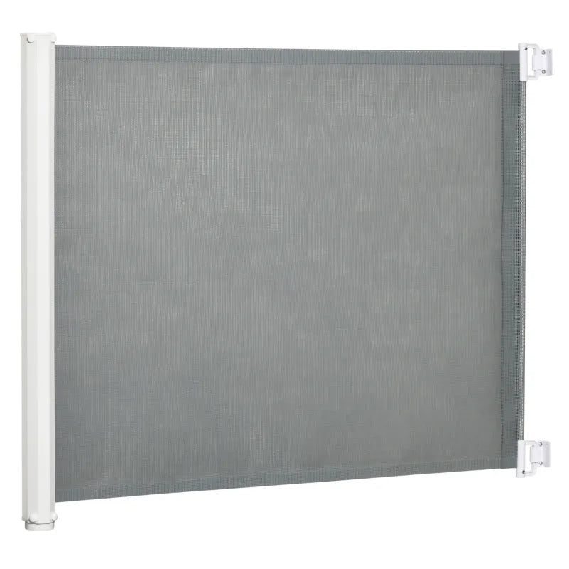 Cancelletto di sicurezza per scale in metallo e plastica, grigio