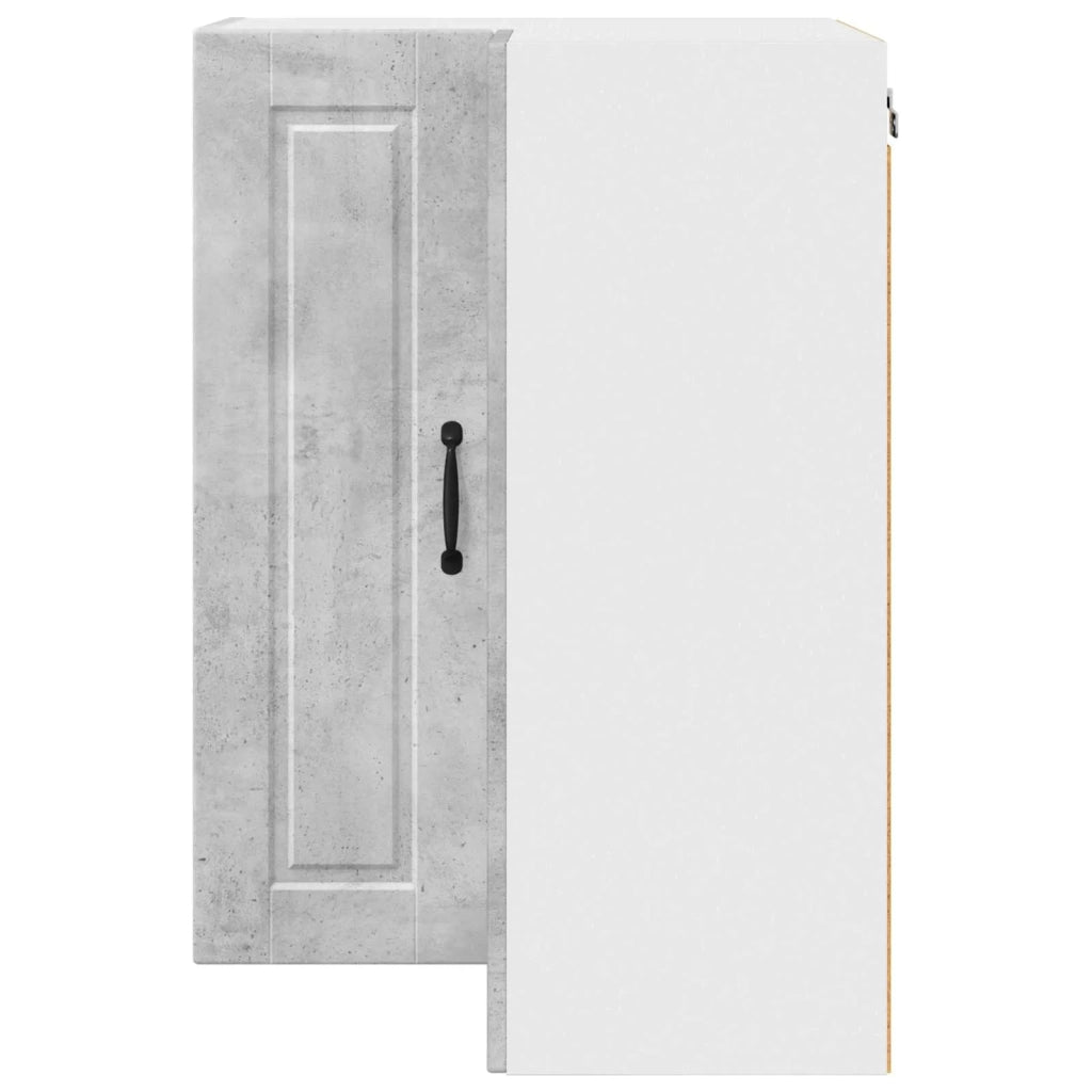 Mobile da cucina con lo scaffale-Armadio da cucina Grigio cemento 57 x 57 x 80 cm 693608