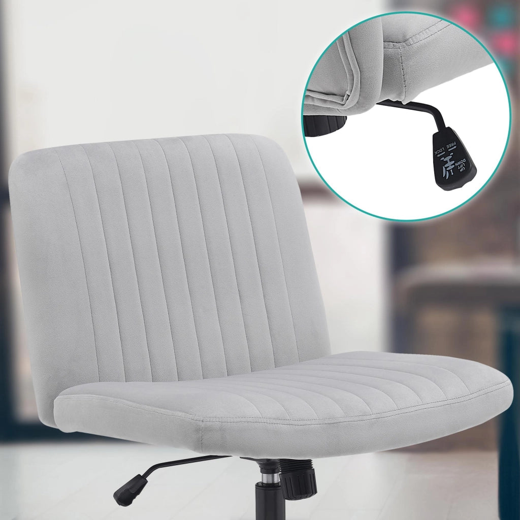 Bürostuhl Kingman Samt 3