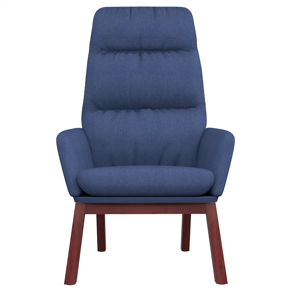 Sedia Relax Blu in Tessuto 341163