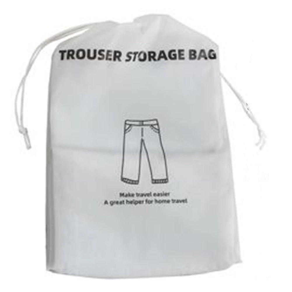 Trade Shop - Set 3pz Organizer Viaggio Casa Borsa Porta Pantaloni 30x40cm Sacco Con Coulisse 87706 -