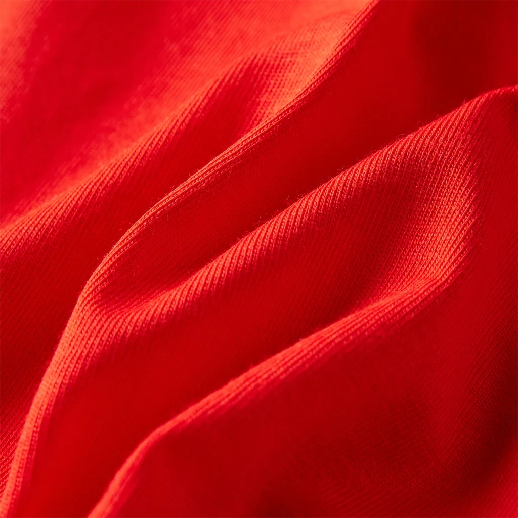 Maglietta per Bambini a Maniche Lunghe Rossa 104 13100