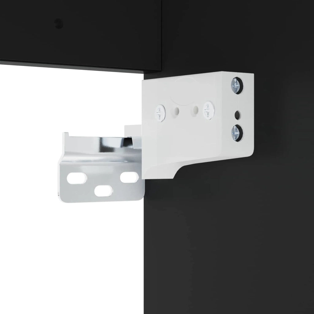Mobile da Bagno Nero 30 x 35 x 50 cm Legno ingegnerizzato 890483