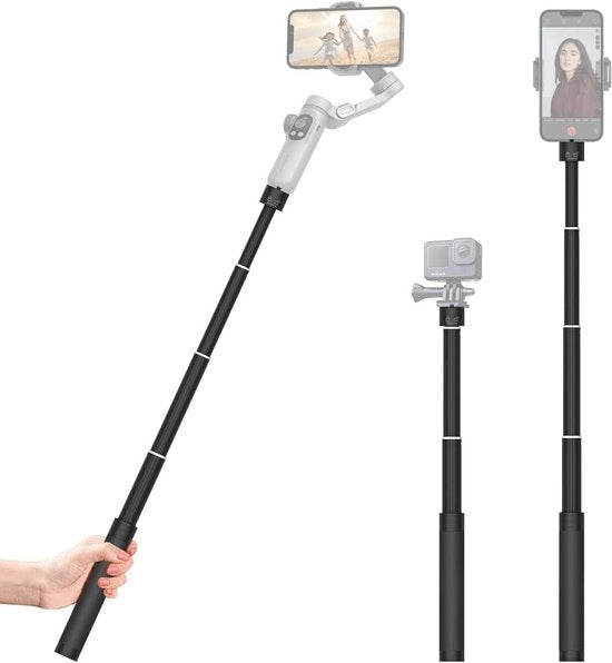Estensore da 28,7 pollici - Selfiestick regolabile per foto di gruppo e vlogging
