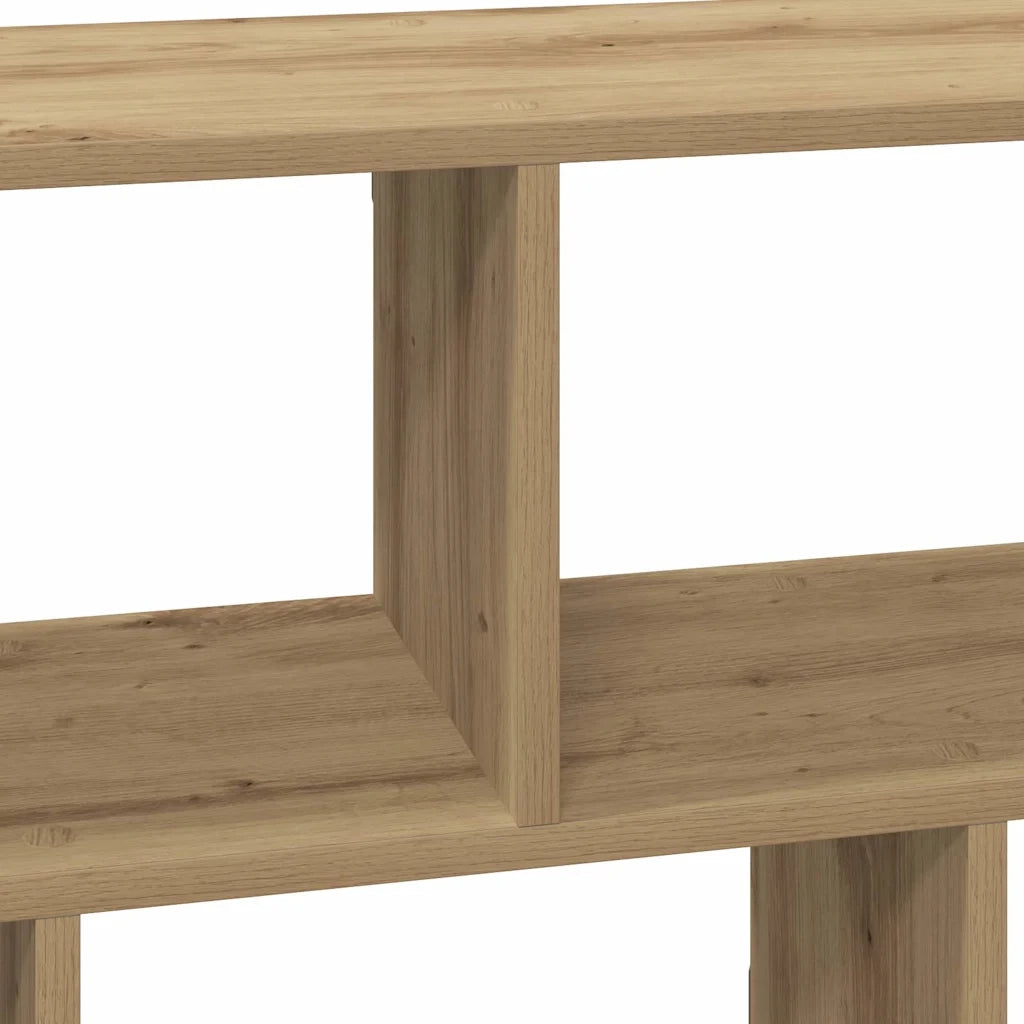 Scaffale a parete | Ripiano a parete | Mensola a parete Rovere Artigianale 100x25x50 cm in Truciolato