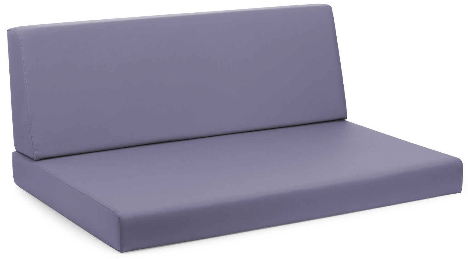 Cuscini per Pallet 120x80 cm Seduta e Schienale in Similpelle Mariotti Reforma Lilla