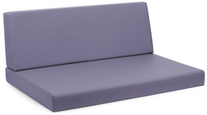 Cuscini per Pallet 120x80 cm Seduta e Schienale in Similpelle Mariotti Reforma Lilla