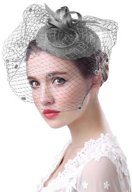 Fascinatore per Capelli - Capoclips - Copricapo - Accessorio - Casual - Diametro 16 cm