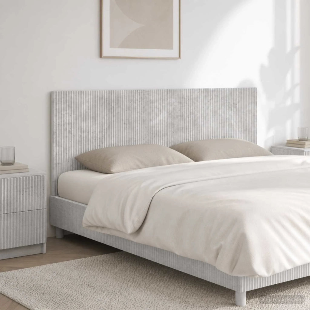 Testiera da Muro ARNHEM Grigio Cemento Legno ingegnerizzato 896728
