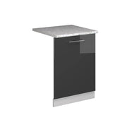Vicco Pannello frontale della lavastoviglie Antracite lucido 60 cm , PL Marmo