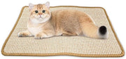 Matrice per gatti in sisal naturale 40 x 60 cm, con superficie antiscivolo e resistente ai graffi, panno per gatti in sisal.