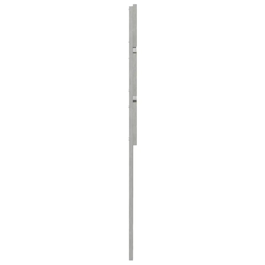 Testiera-Testata-Testiera Decorativa Grigio cemento 120 cm Legno multistrato 121879