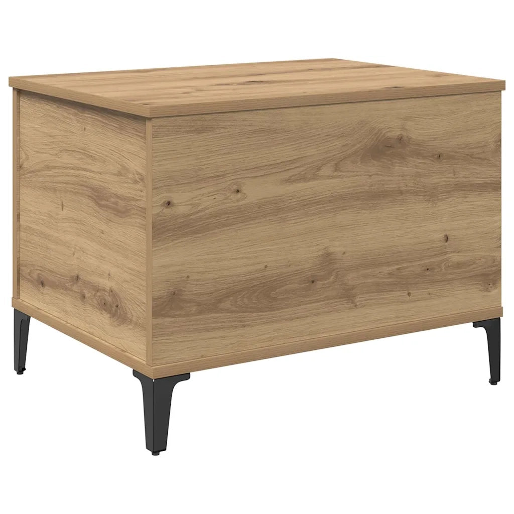 Tavolino da salotto Rovere artigianale 60 x 44,5 x 45 cm